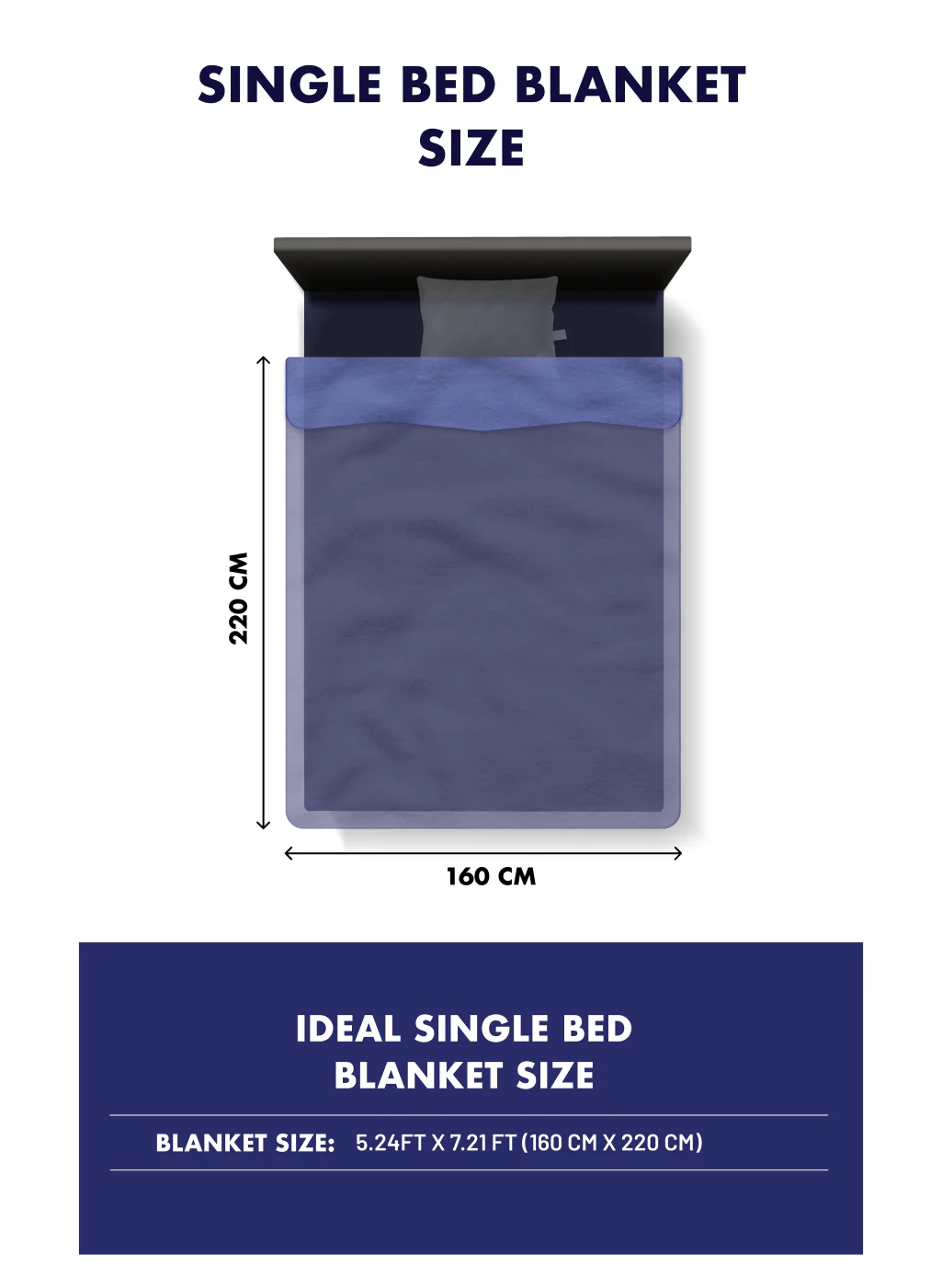 Printed Single Bed Blanket for Mild Winter -1 Ply - Image 8
