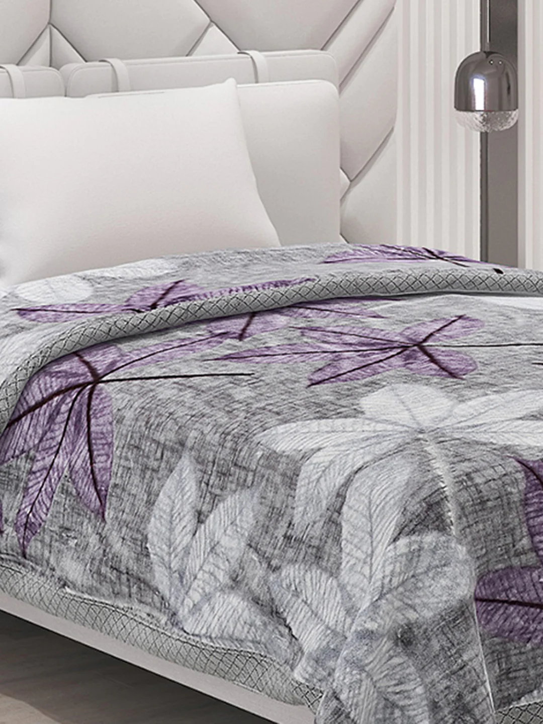 Printed Single Bed Blanket for Mild Winter -1 Ply - Image 4