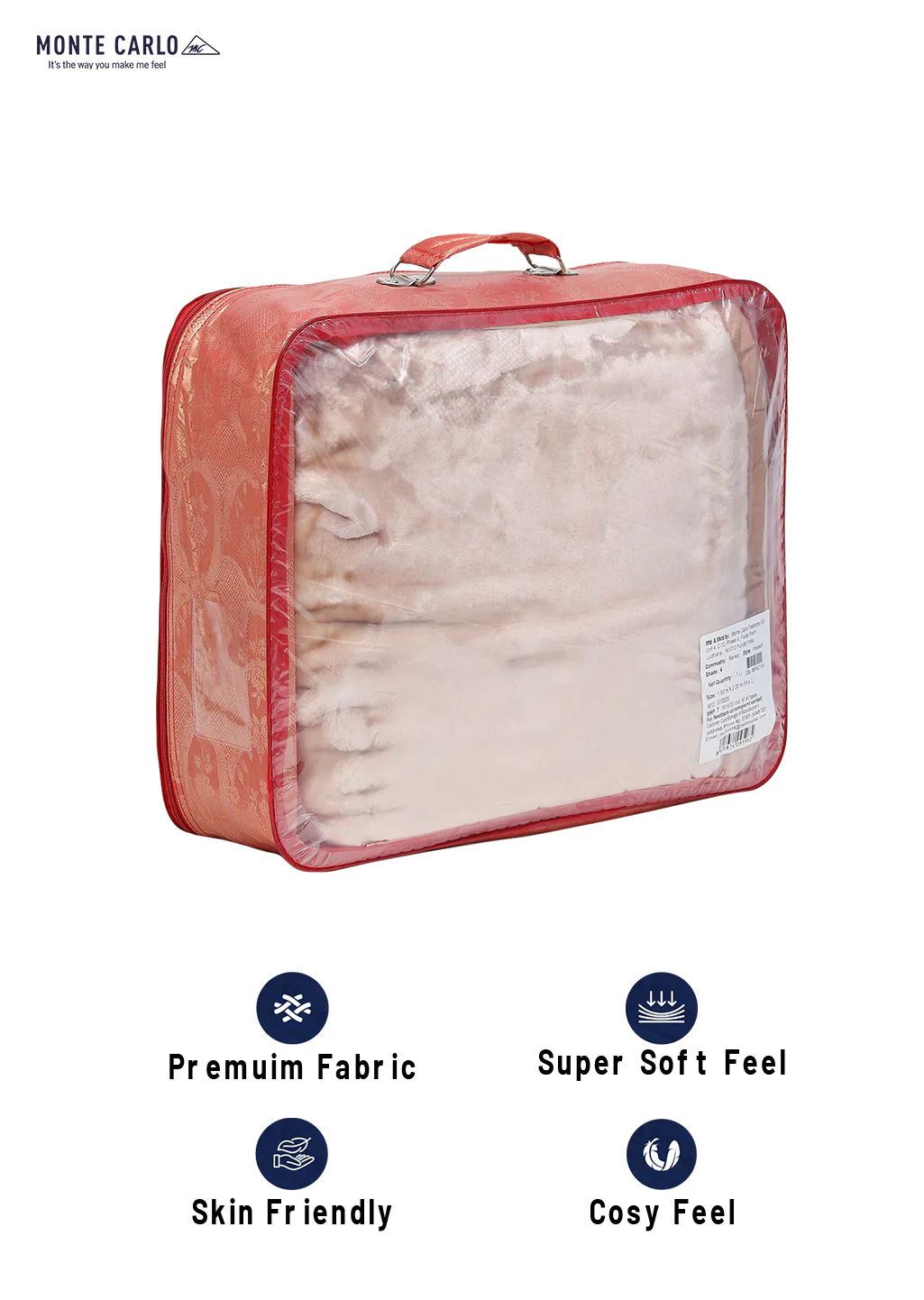 Printed Single Bed Blanket for Mild Winter -1 Ply - Image 8