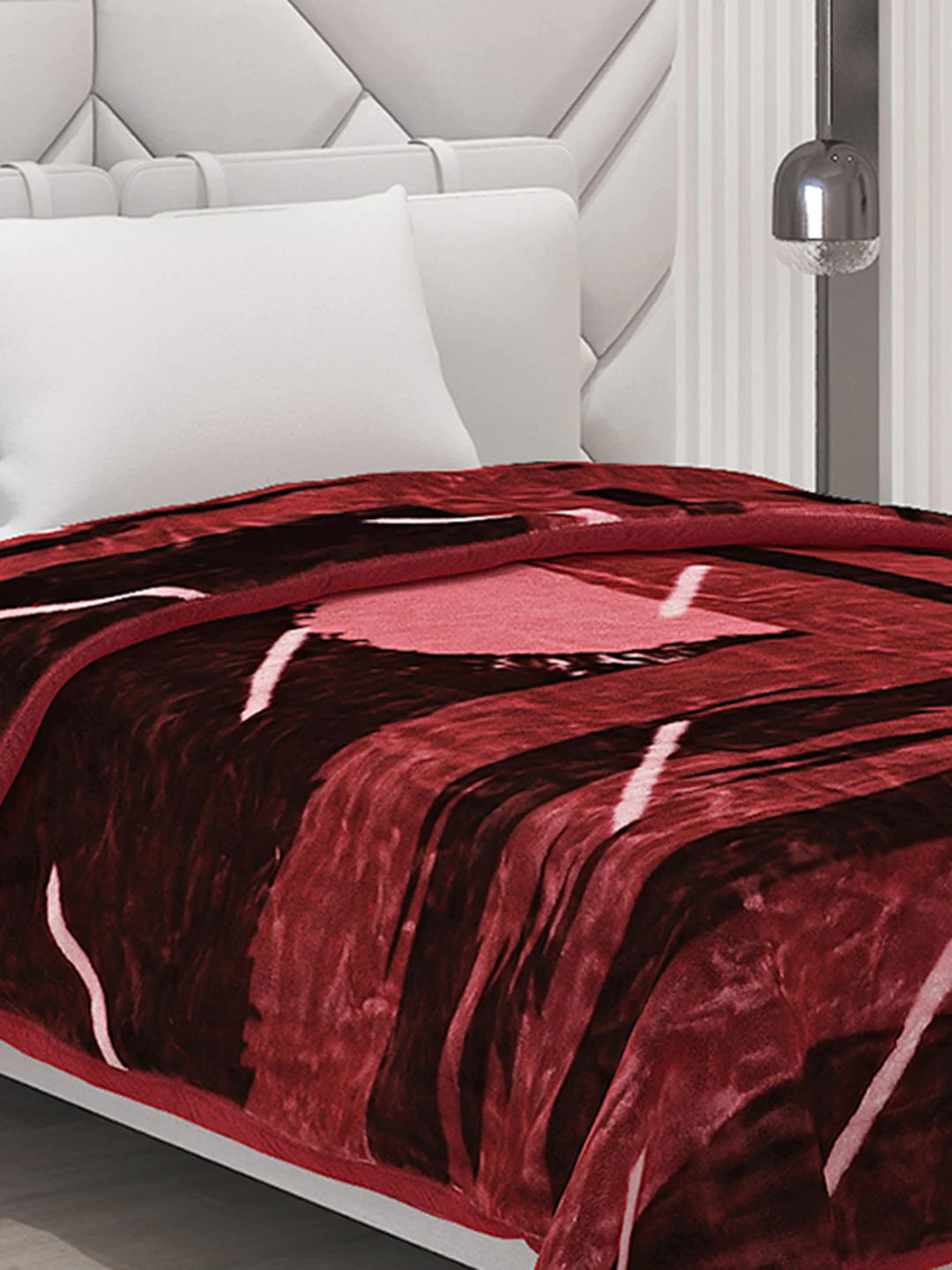 Printed Single Bed Blanket for Mild Winter -1 Ply - Image 4