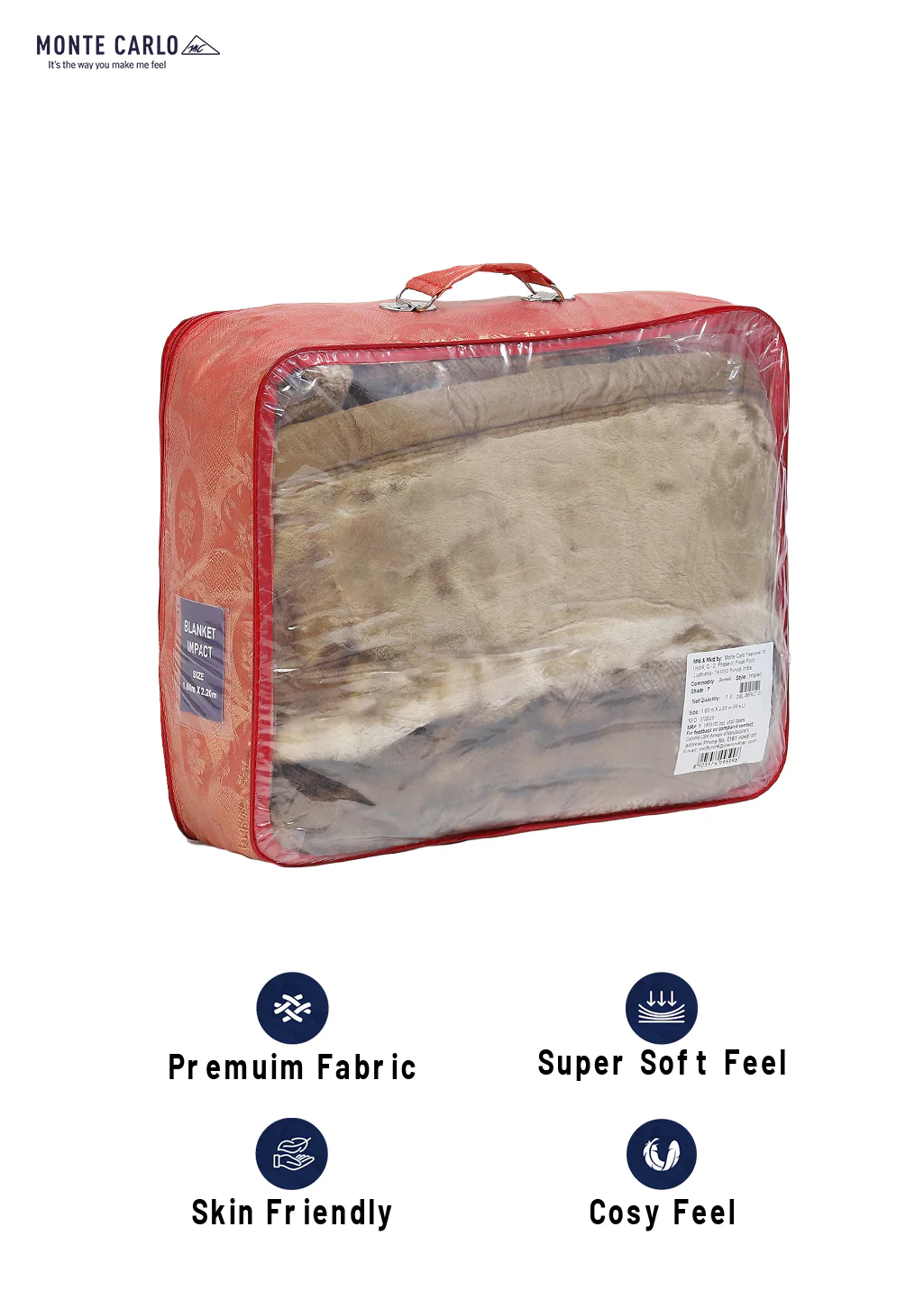 Printed Single Bed Blanket for Mild Winter -1 Ply - Image 8
