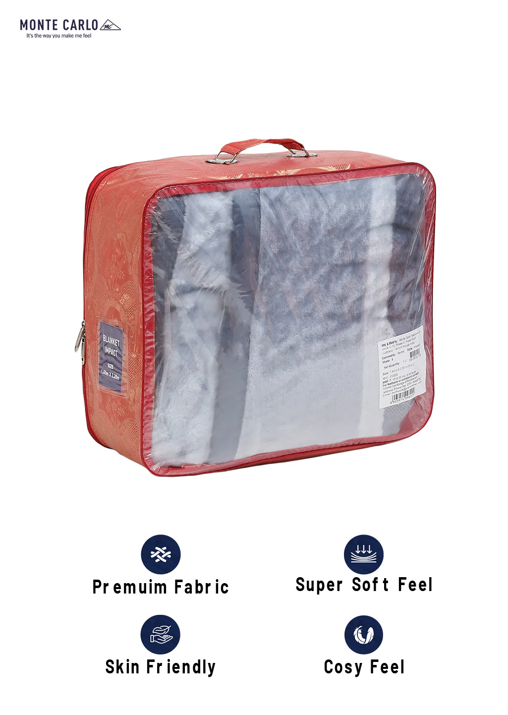 Printed Single Bed Blanket for Mild Winter -1 Ply - Image 8