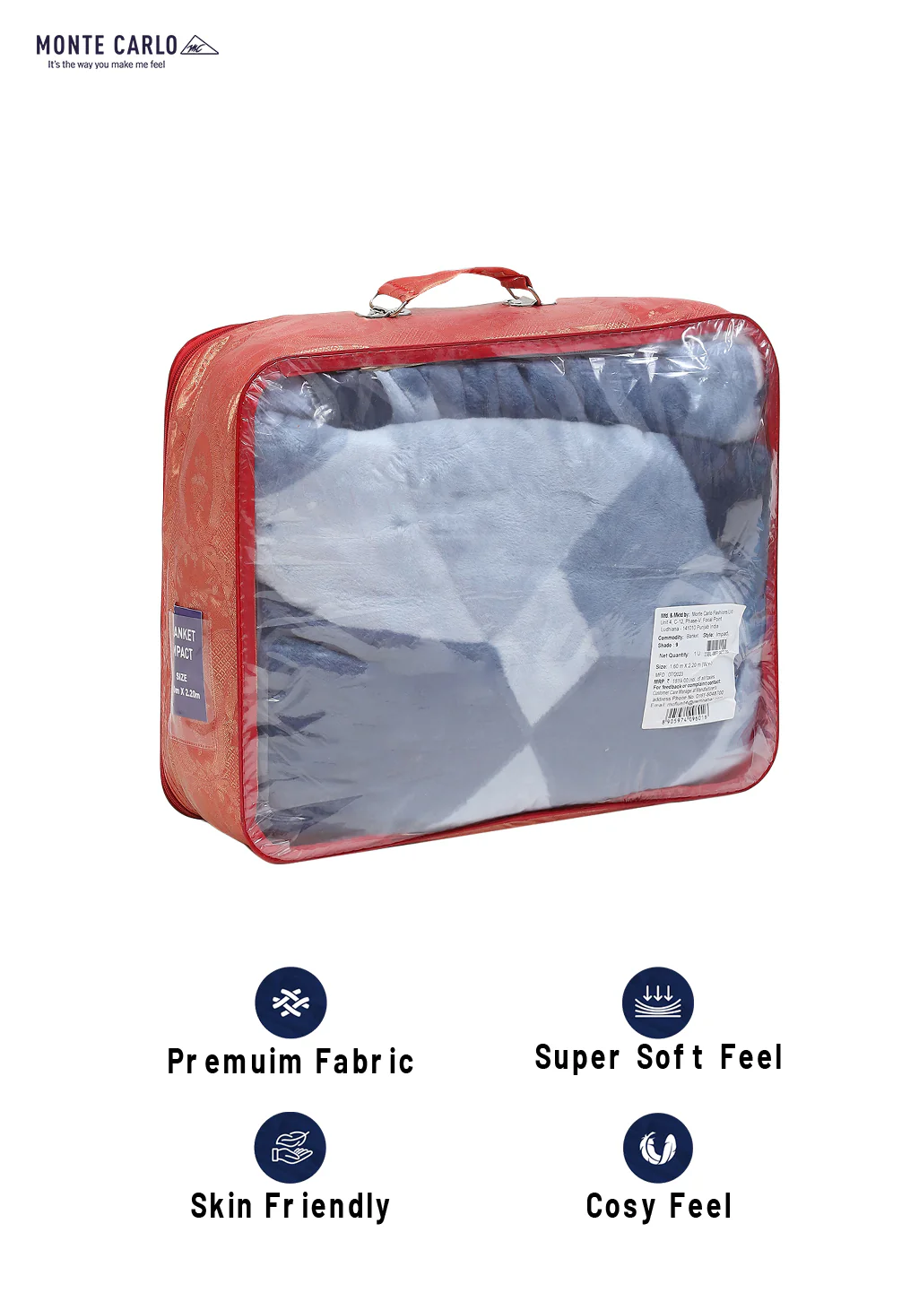 Printed Single Bed Blanket for Mild Winter -1 Ply - Image 8