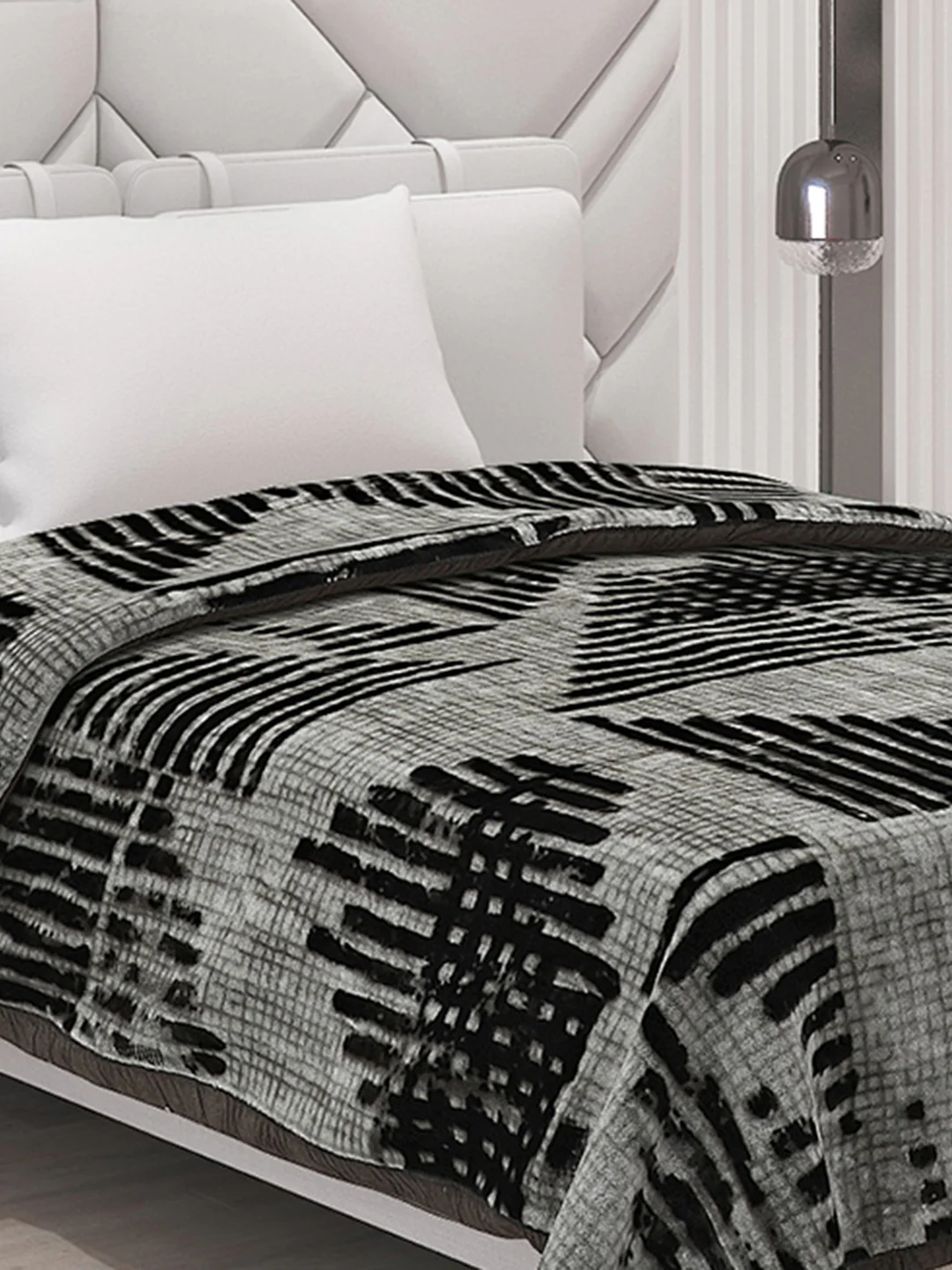 Printed Single Bed Blanket for Mild Winter -1 Ply - Image 4
