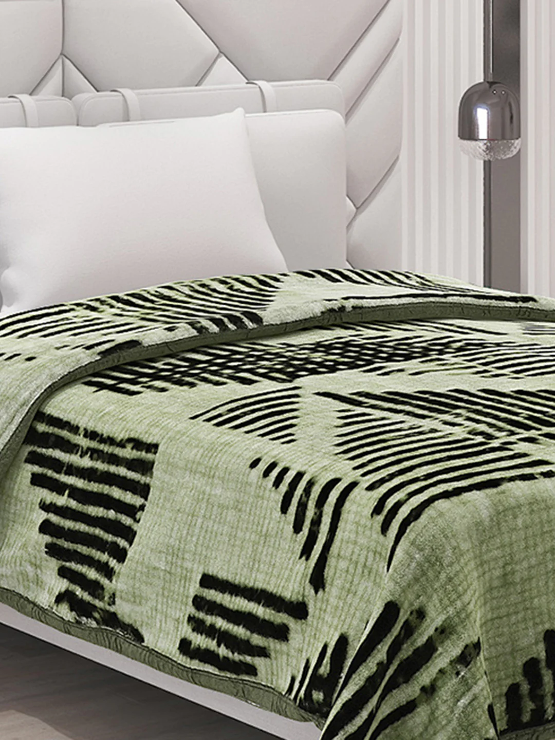 Printed Single Bed Blanket for Mild Winter -1 Ply - Image 4