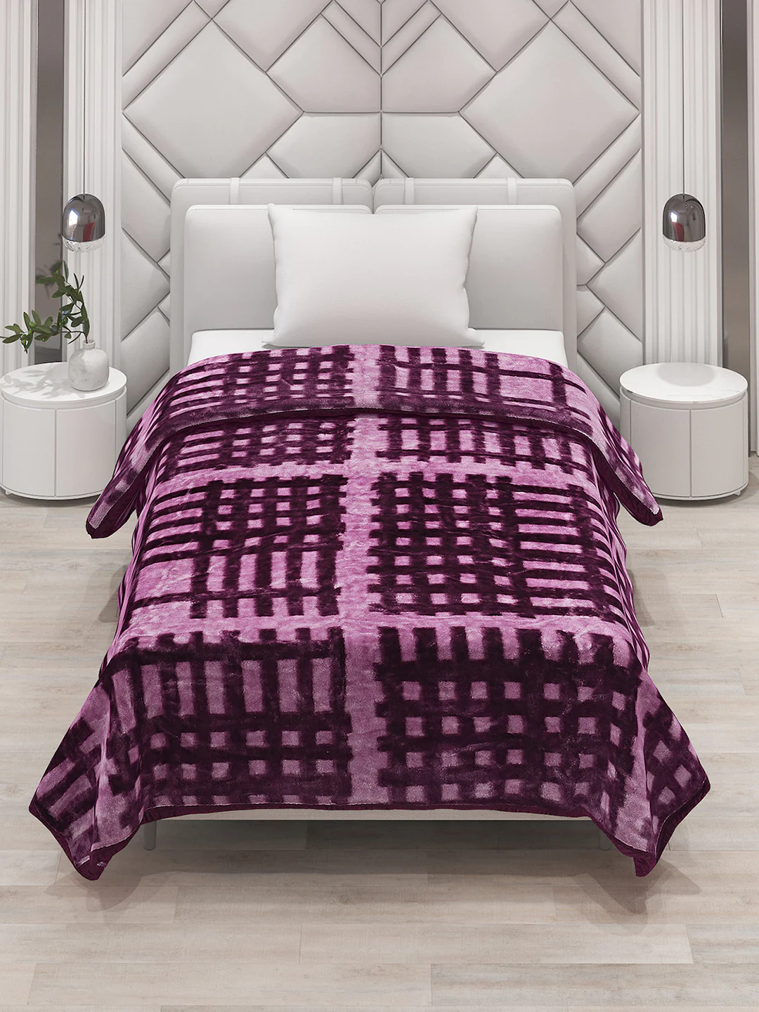 Printed Single Bed Blanket for Mild Winter -1 Ply - Image 2