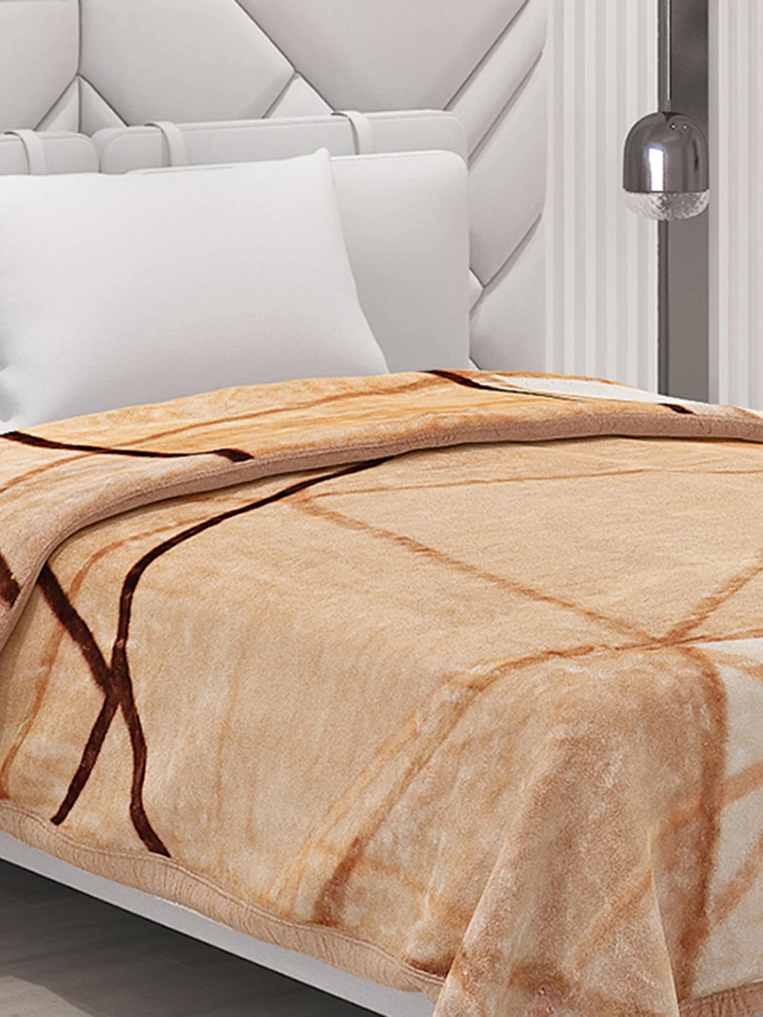 Printed Single Bed Blanket for Mild Winter -1 Ply - Image 4