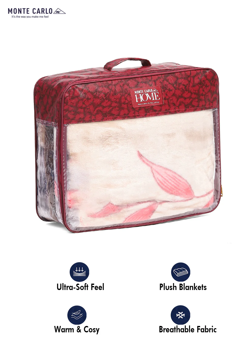 Printed Single Bed Blanket for Mild Winter -1 Ply - Image 8