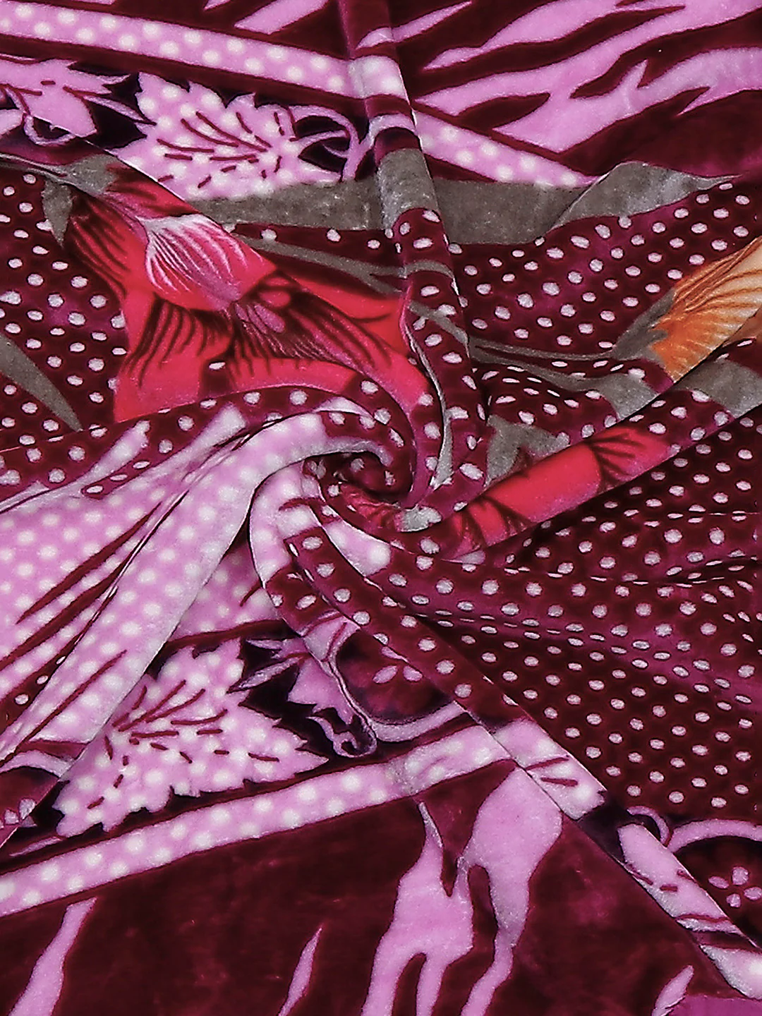 Printed Single Bed Blanket for Mild Winter -1 Ply - Image 7
