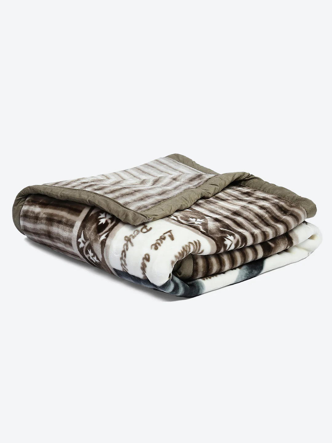 Printed Single Bed Blanket for Mild Winter -1 Ply - Image 5