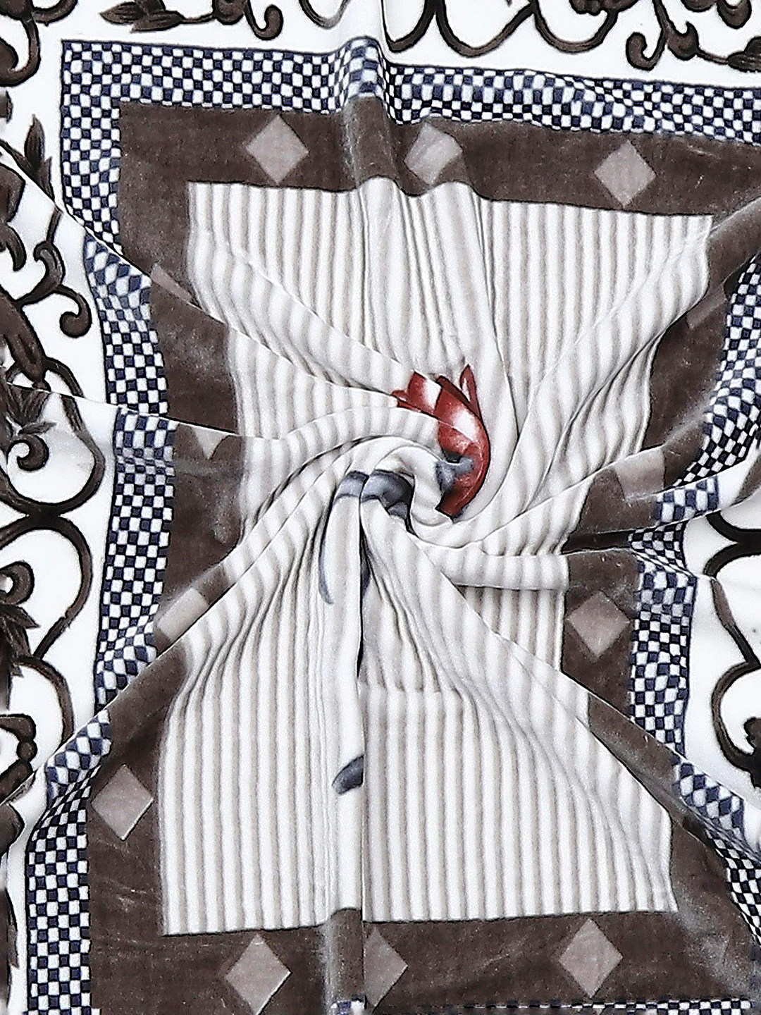 Printed Single Bed Blanket for Mild Winter -1 Ply - Image 7