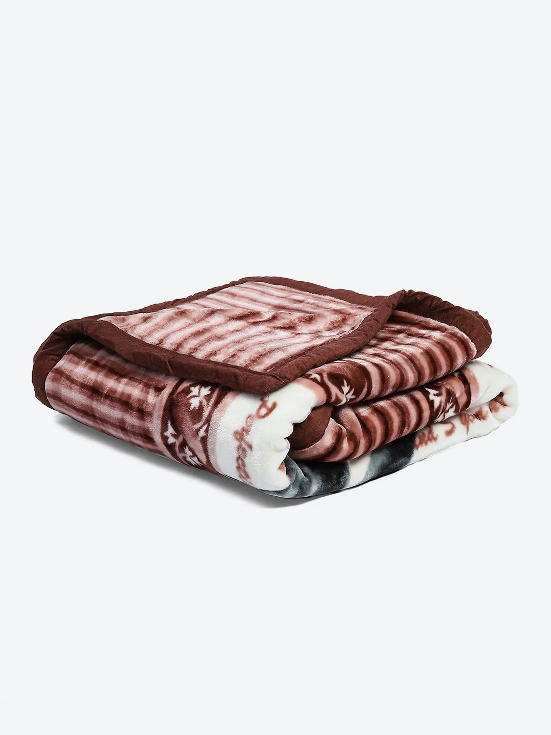 Printed Single Bed Blanket for Mild Winter -1 Ply - Image 5