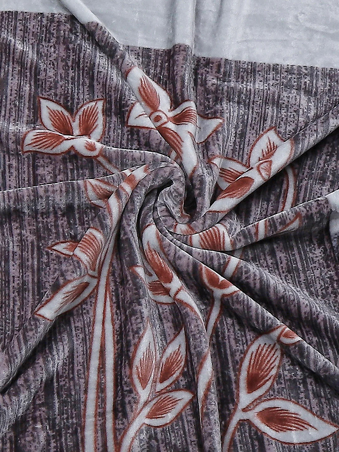 Printed Single Bed Blanket for Mild Winter -1 Ply - Image 7