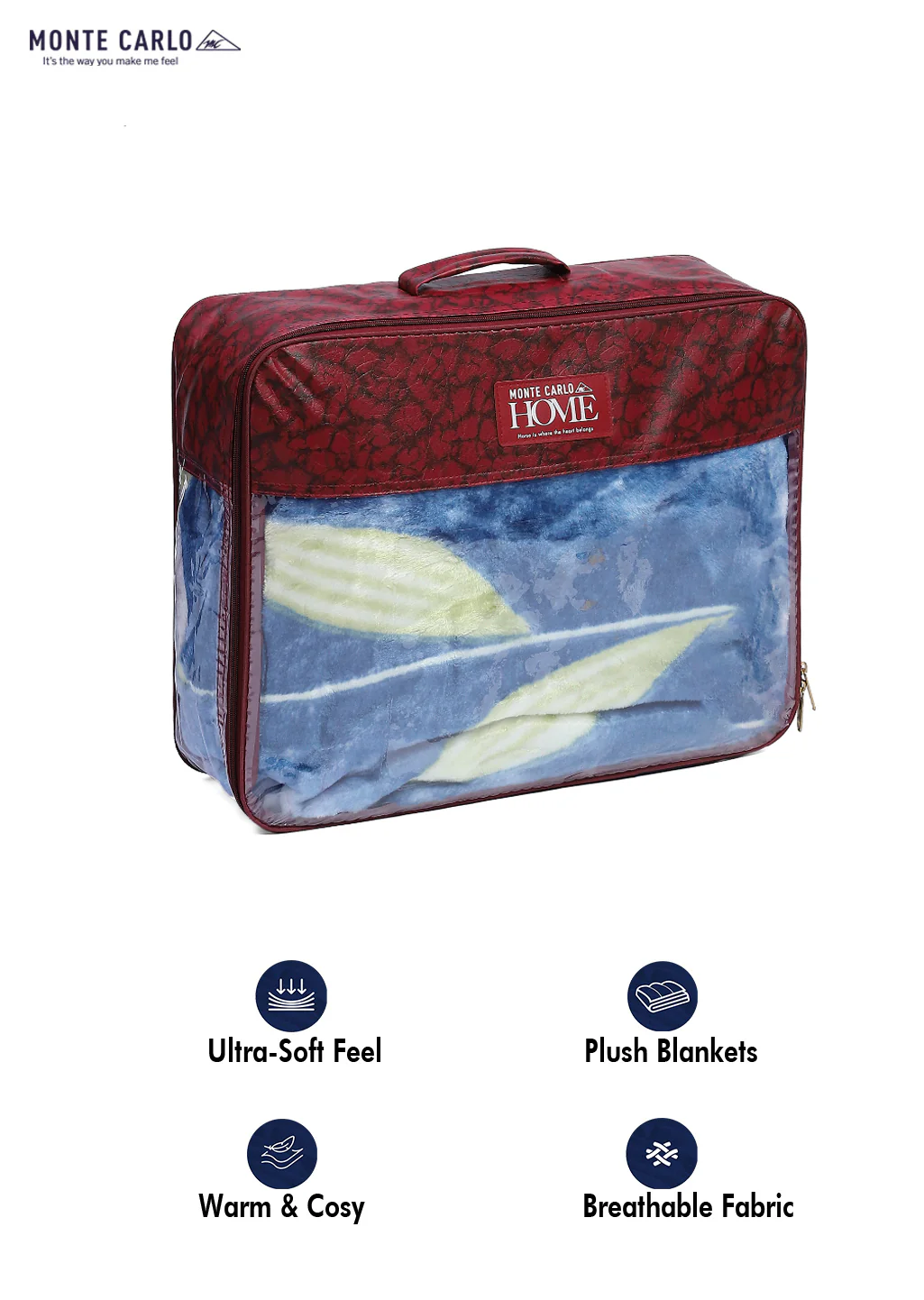 Printed Single Bed Blanket for Mild Winter -1 Ply - Image 8