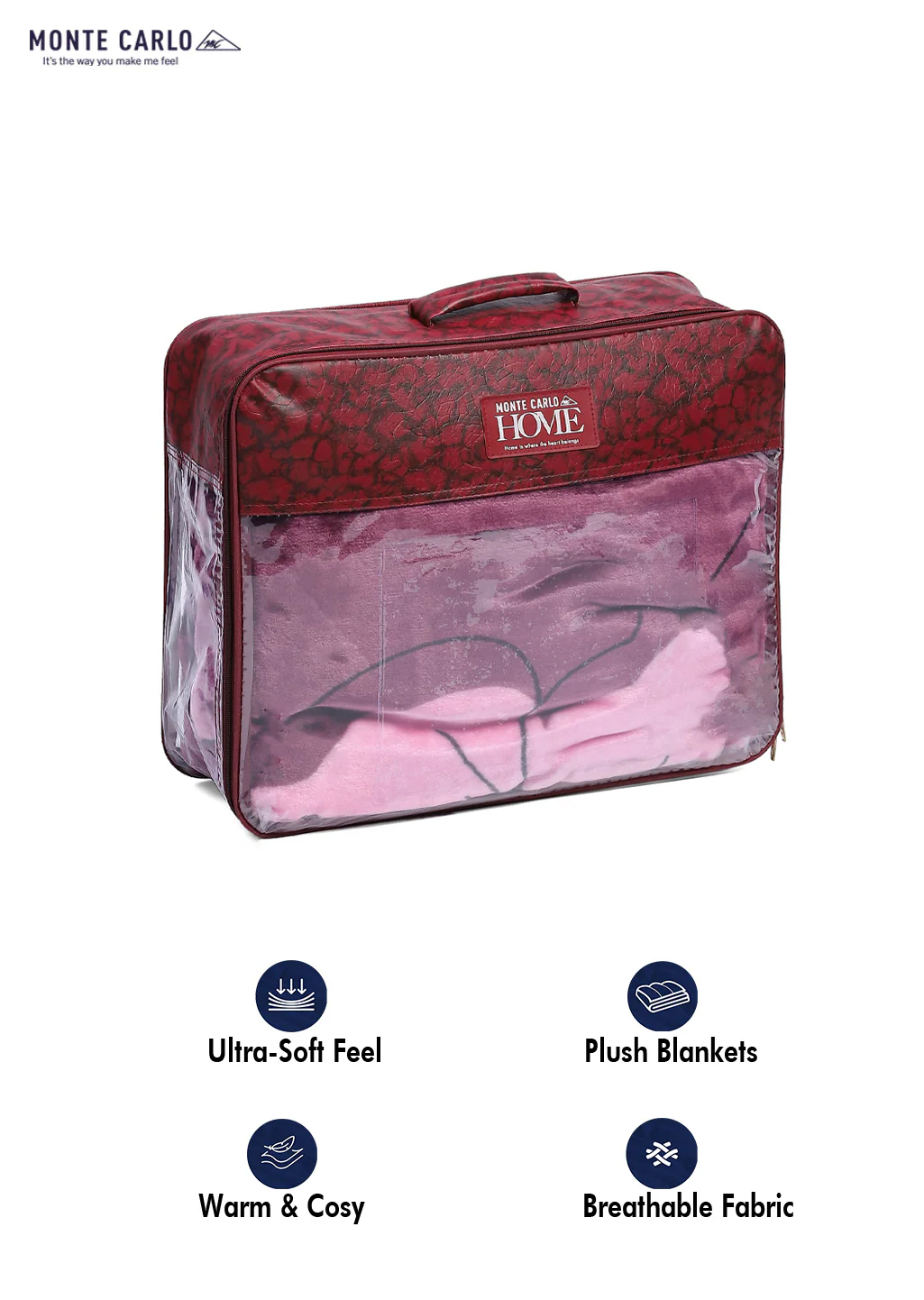 Printed Single Bed Blanket for Mild Winter -1 Ply - Image 8