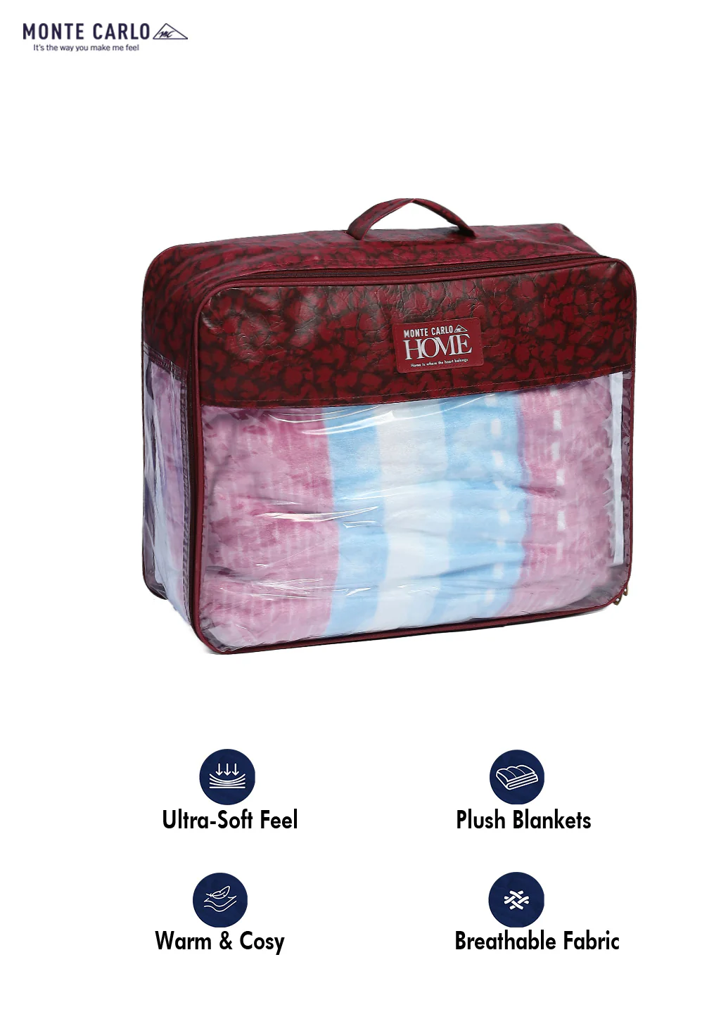 Printed Single Bed Blanket for Mild Winter -1 Ply - Image 8