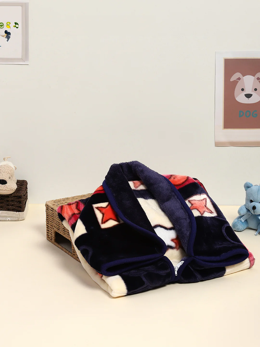 Printed Baby Blanket for Mild Winter -1 Ply - Image 2