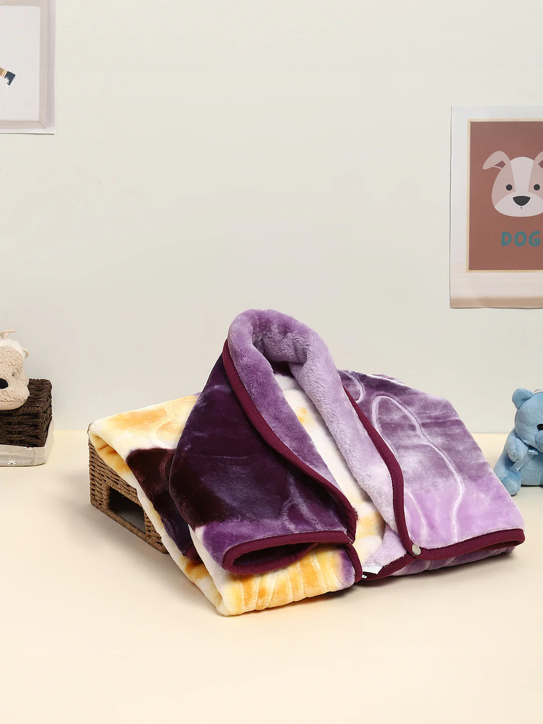 Printed Baby Blanket for Mild Winter -1 Ply - Image 2