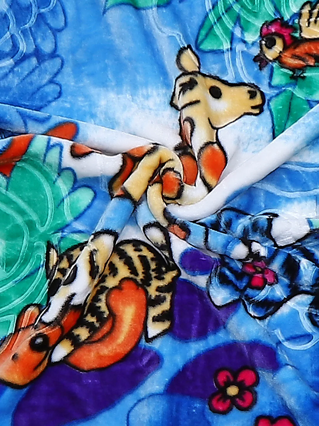 Printed Baby Blanket for Mild Winter -1 Ply - Image 4