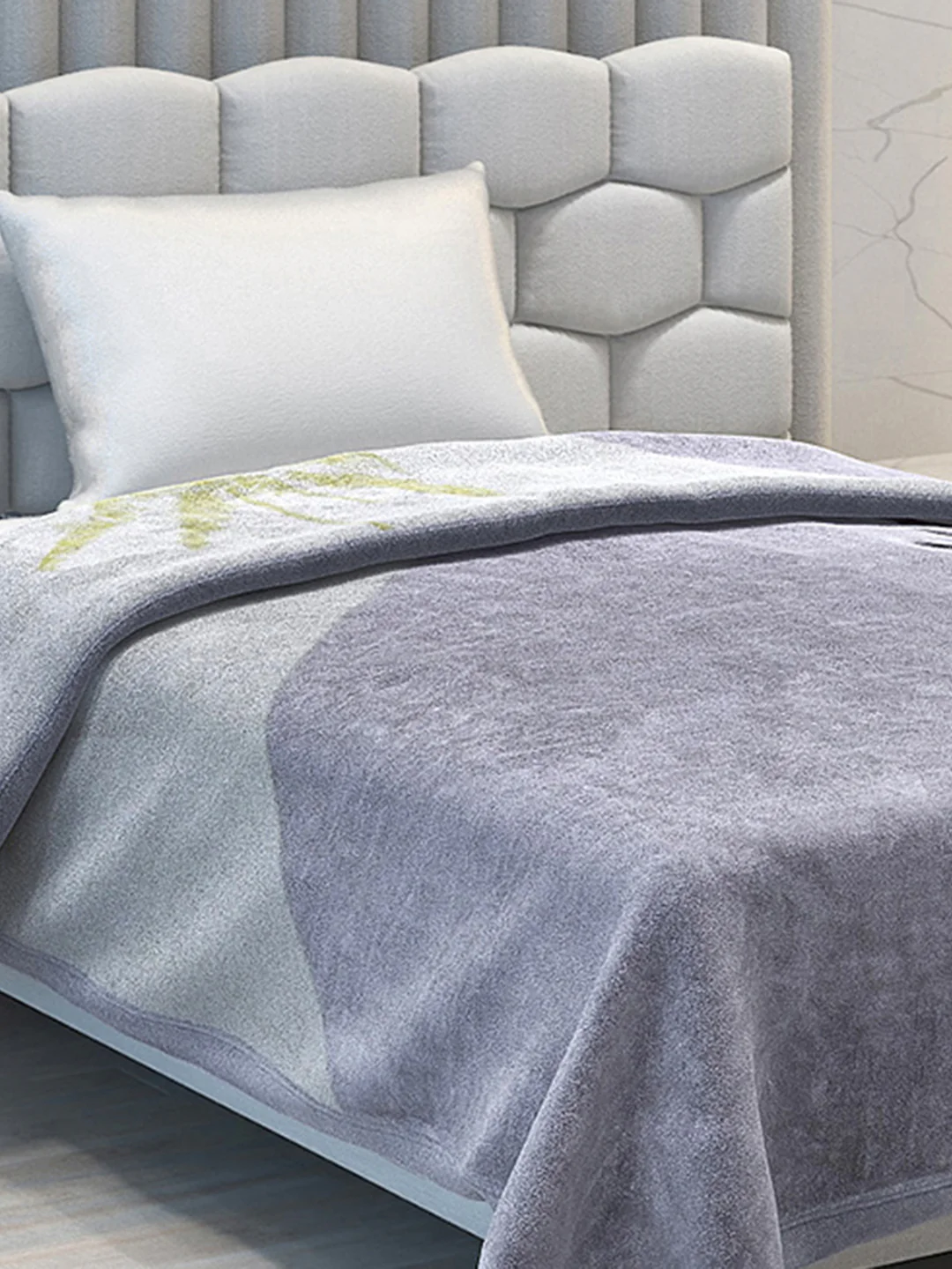 Printed Single Bed Blanket for Mild Winter -2 Ply - Image 4