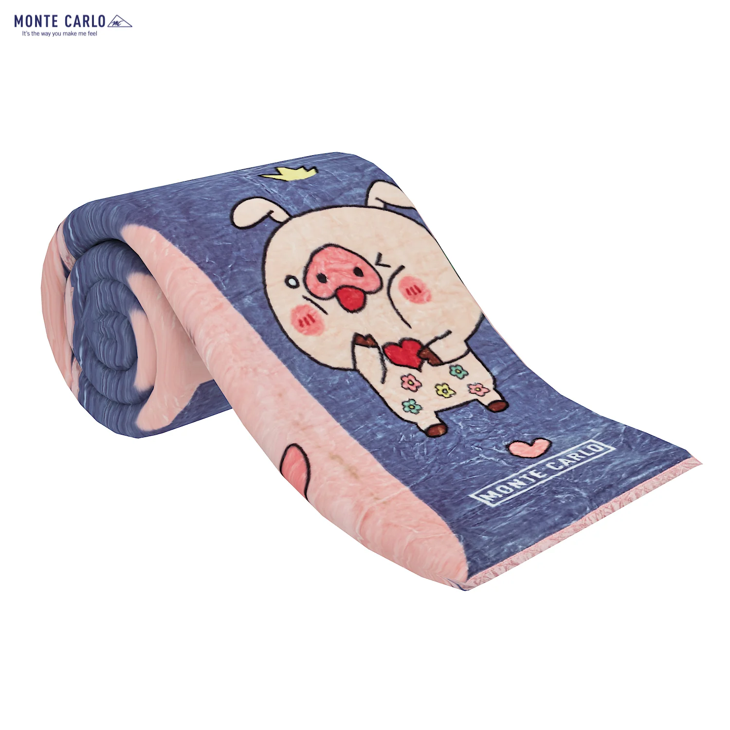 Printed Single Bed Blanket for Mild Winter -2 Ply - Image 4