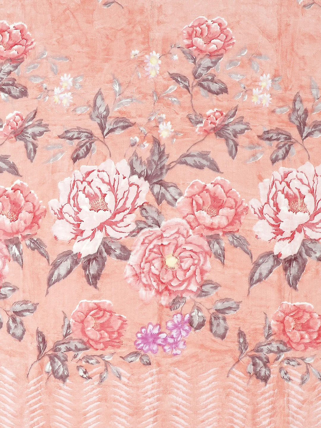 Printed Single Bed Blanket for Mild Winter -2 Ply - Image 6