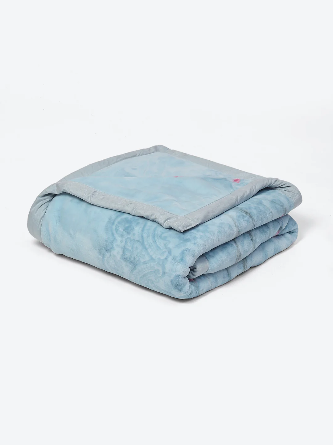 Printed Single Bed Blanket for Mild Winter -2 Ply - Image 5