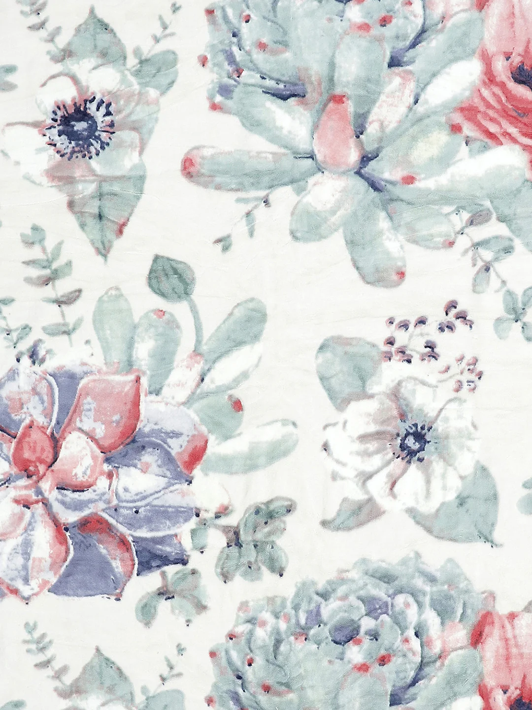 Printed Single Bed Blanket for Mild Winter -2 Ply - Image 6