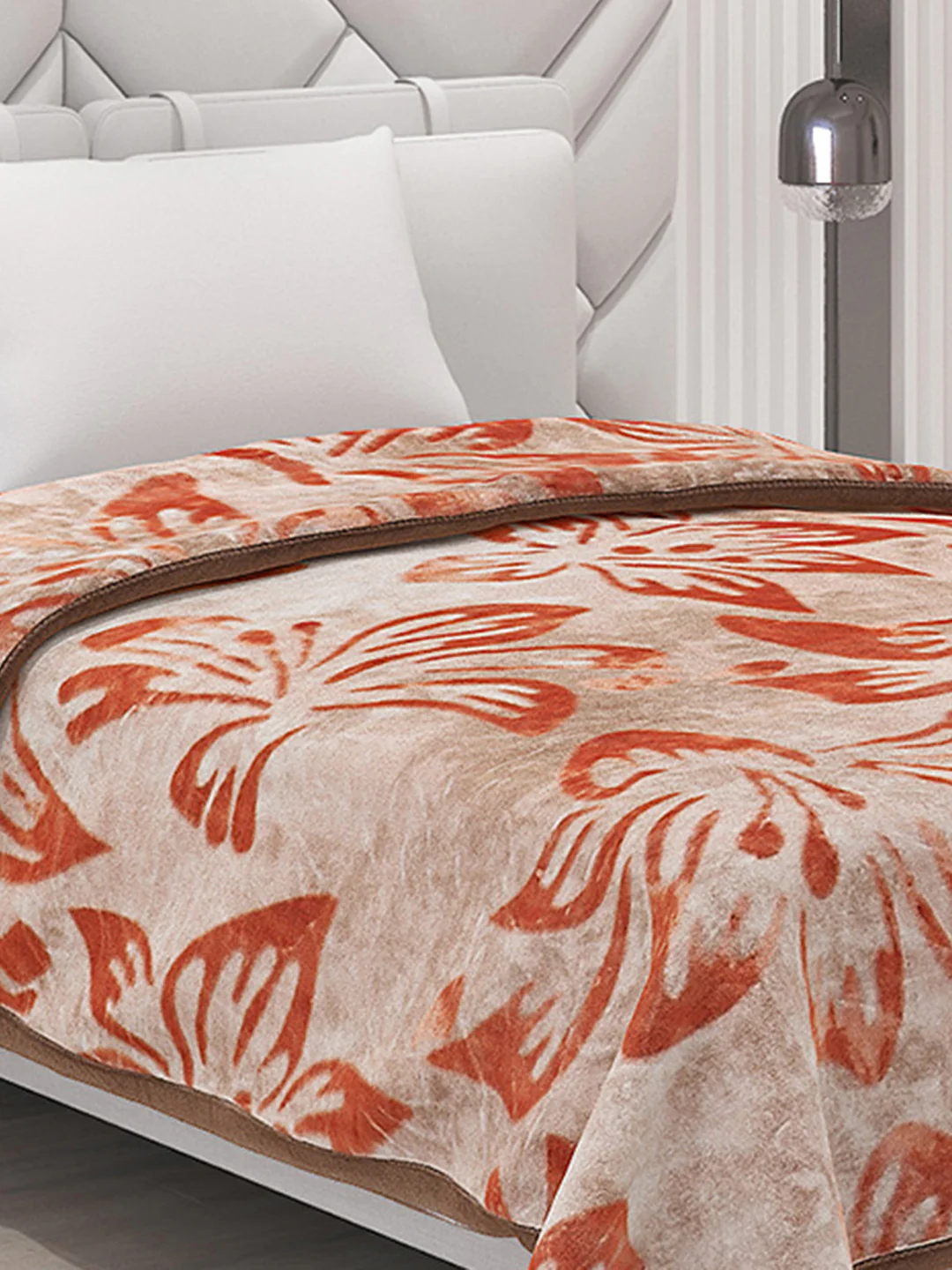 Printed Single Bed Blanket for Mild Winter -2 Ply - Image 4