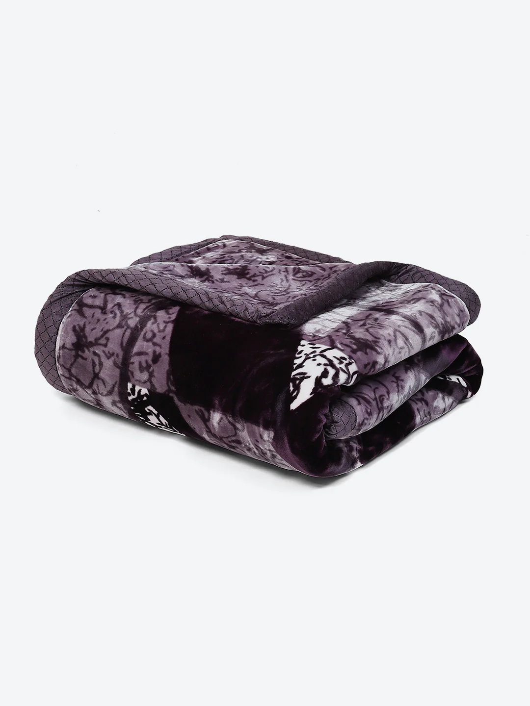 Printed Single Bed Blanket for Mild Winter -2 Ply - Image 5