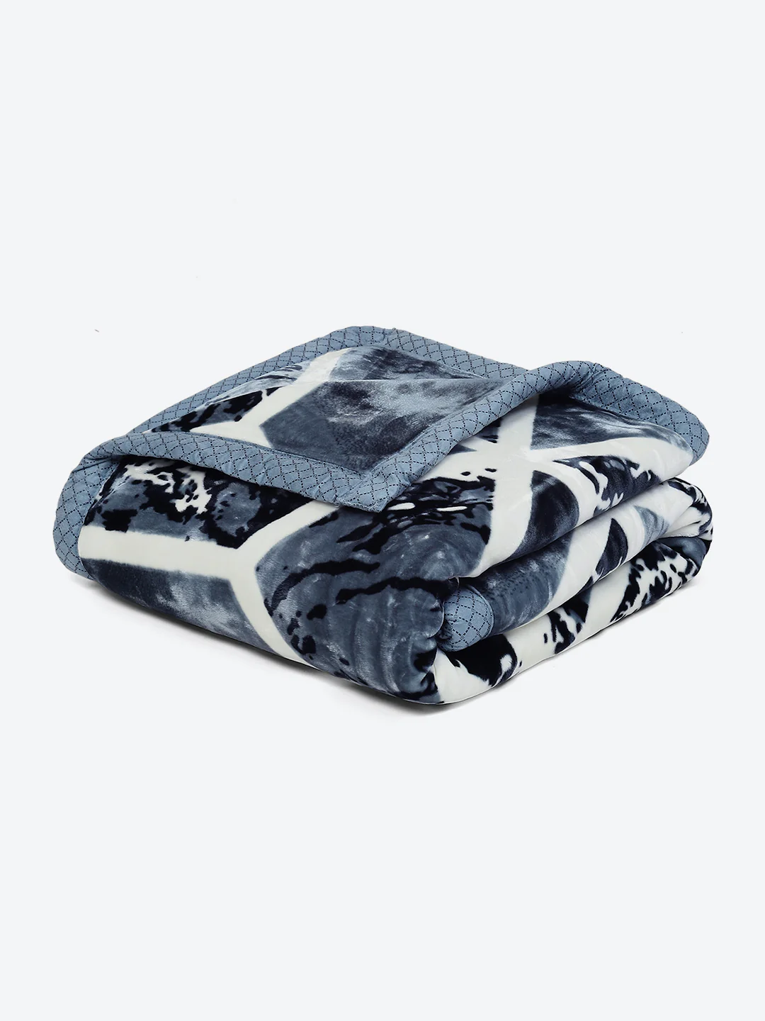 Printed Single Bed Blanket for Mild Winter -2 Ply - Image 5