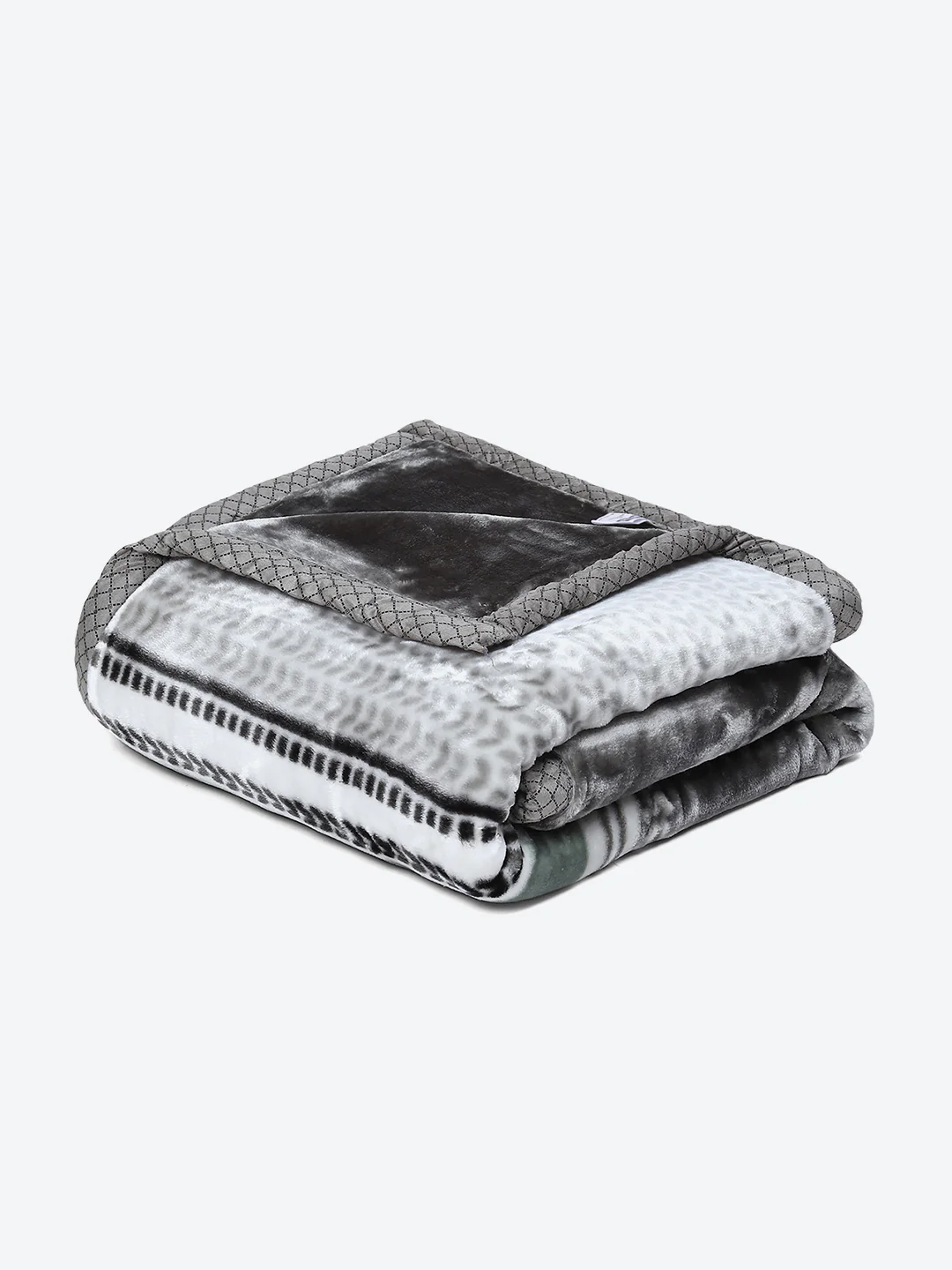 Printed Single Bed Blanket for Mild Winter -2 Ply - Image 5