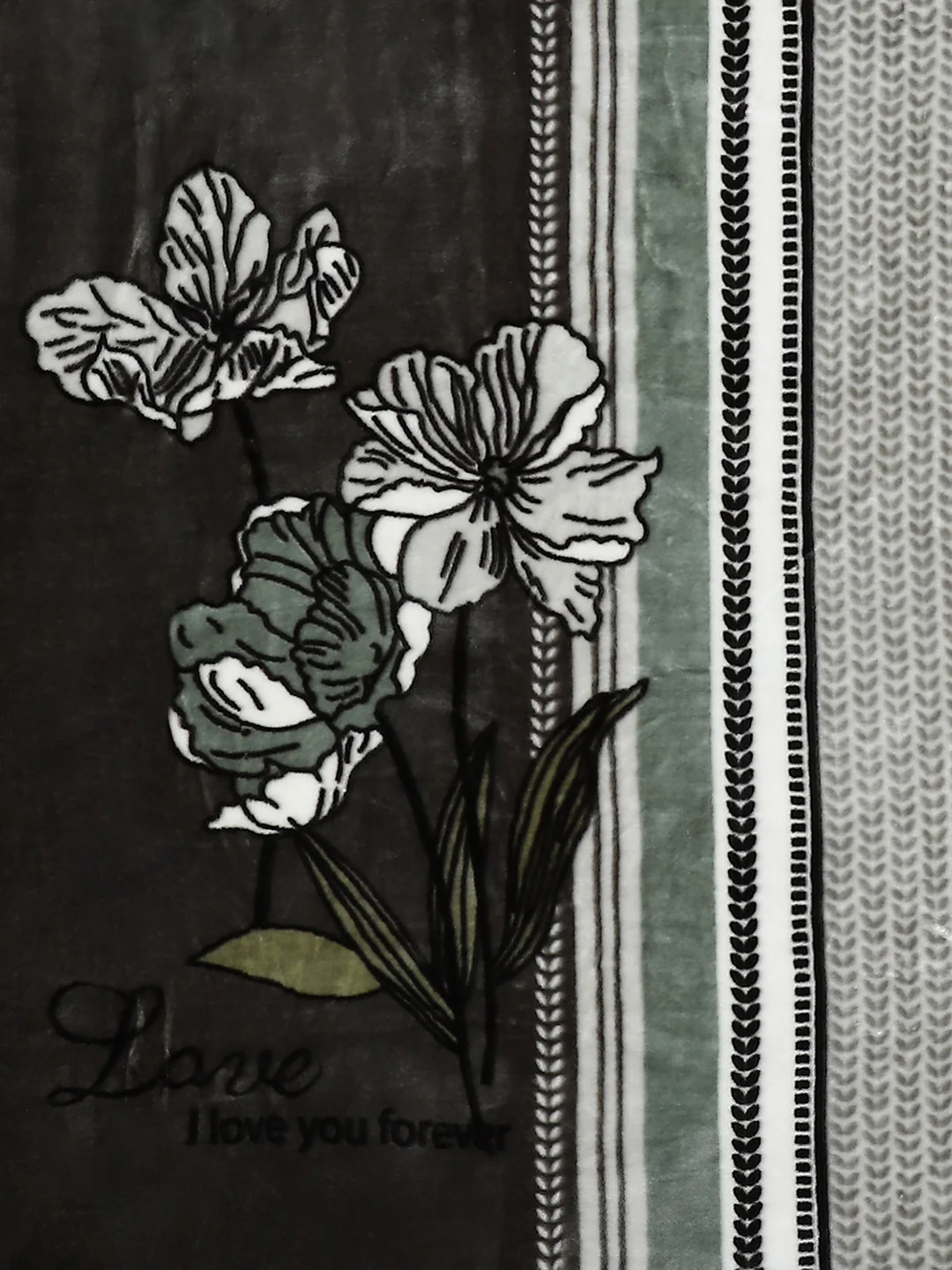 Printed Single Bed Blanket for Mild Winter -2 Ply - Image 6