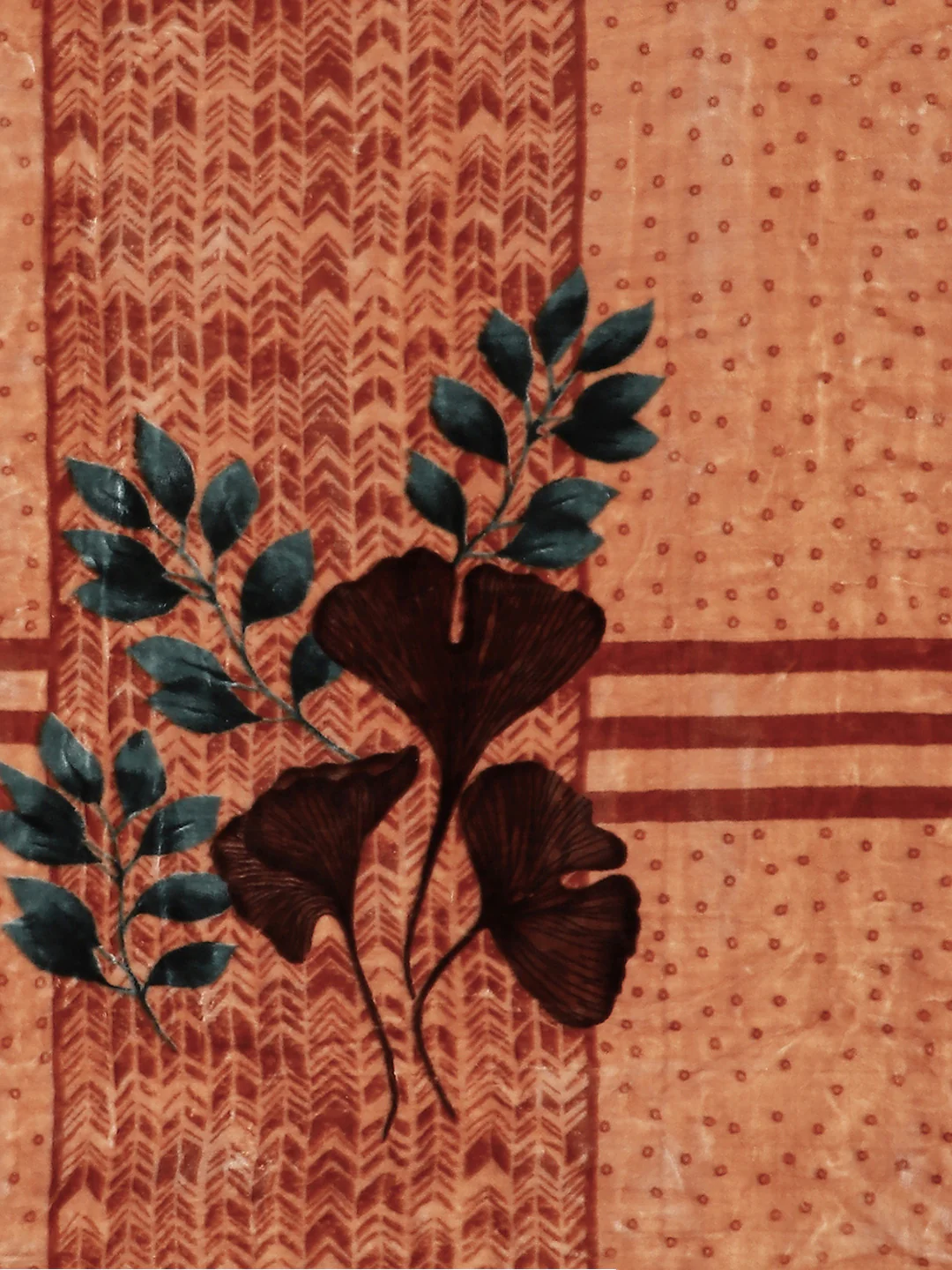 Printed Single Bed Blanket for Mild Winter -2 Ply - Image 6