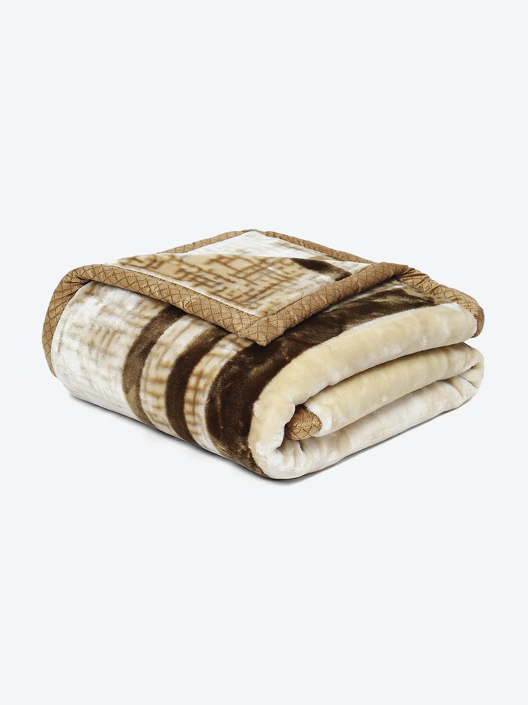 Printed Single Bed Blanket for Mild Winter -2 Ply - Image 5