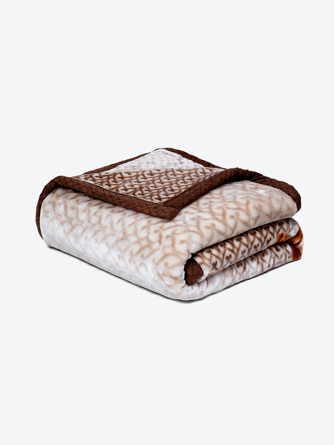 Printed Single Bed Blanket for Mild Winter -2 Ply - Image 5