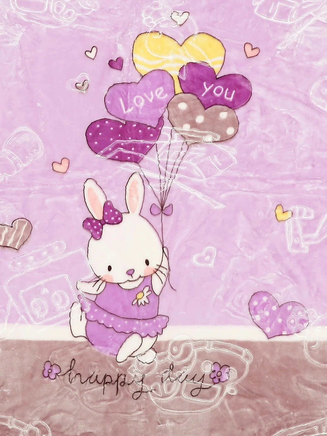Printed Baby Blanket for Mild Winter -2 Ply - Image 4
