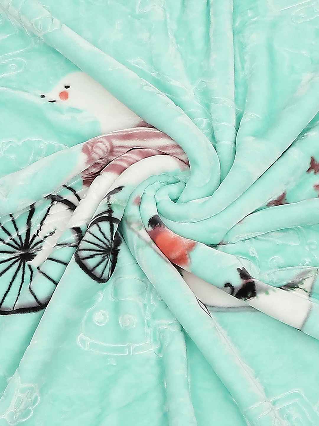 Printed Baby Blanket for Mild Winter -2 Ply - Image 5