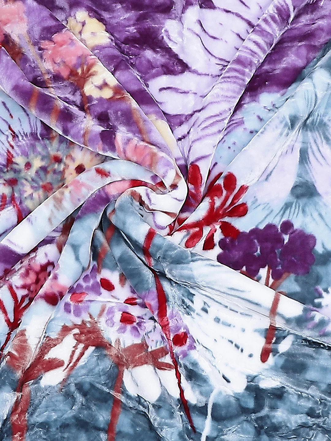 Printed Single Bed Blanket for Mild Winter -2 Ply - Image 9