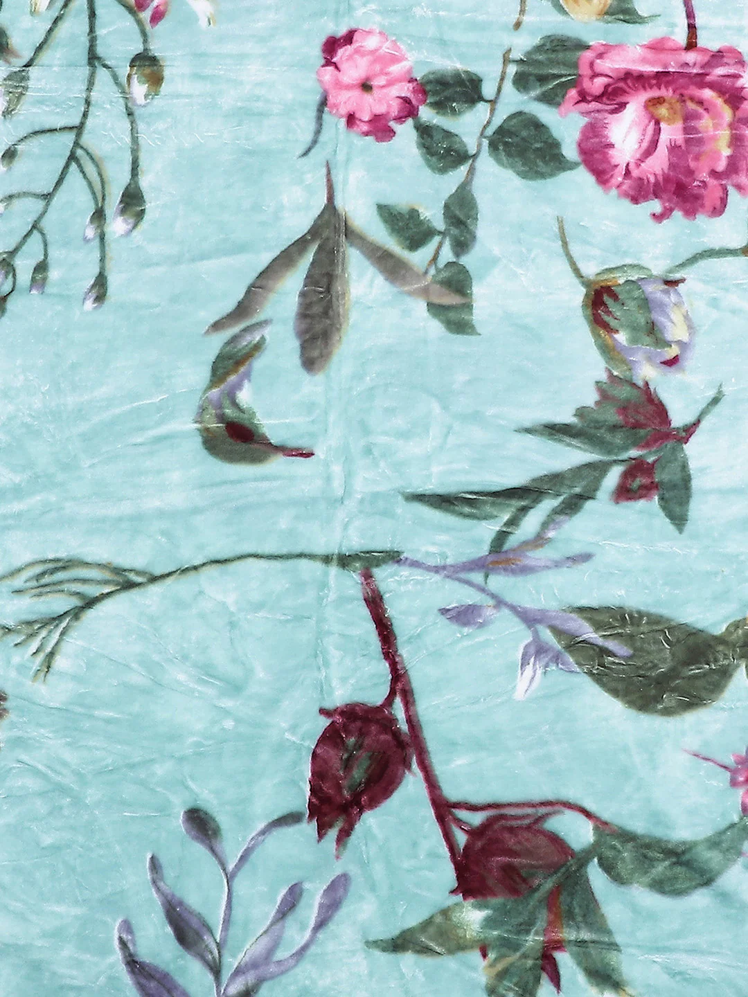 Printed Single Bed Blanket for Mild Winter -2 Ply - Image 8