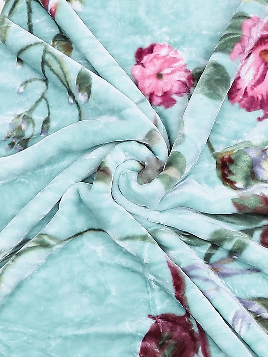 Printed Single Bed Blanket for Mild Winter -2 Ply - Image 9