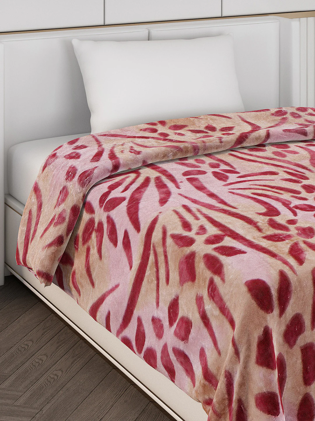 Printed Single Bed Blanket for Mild Winter -2 Ply - Image 4