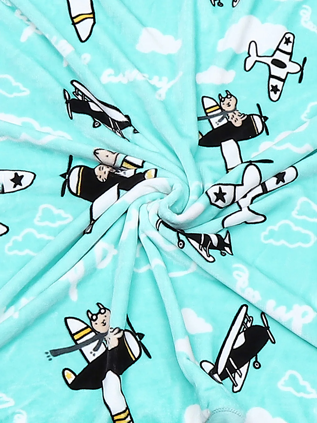 Printed Baby Blanket for Mild Winter -2 Ply - Image 4