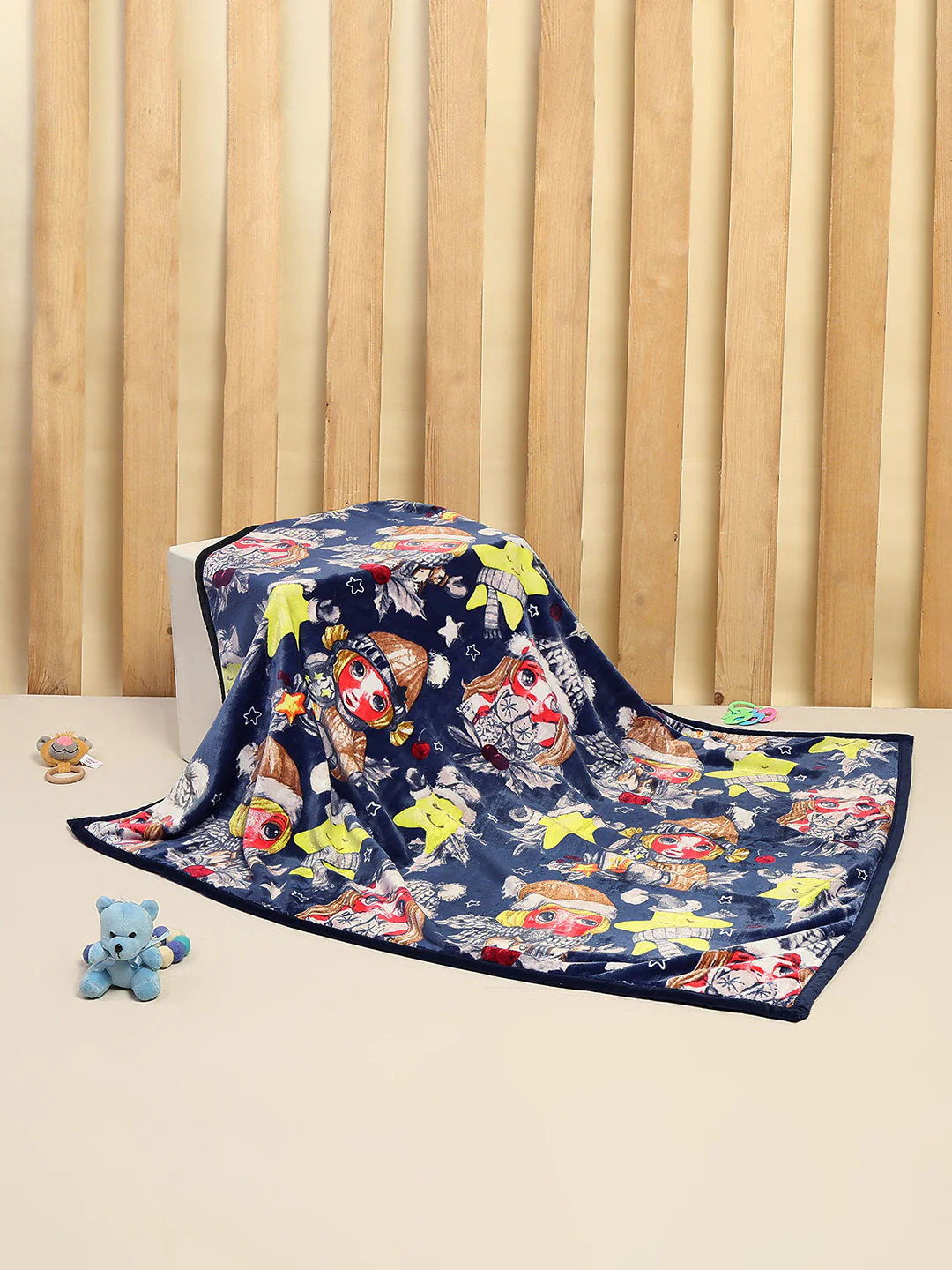 Printed Baby Blanket for Mild Winter -2 Ply - Image 2