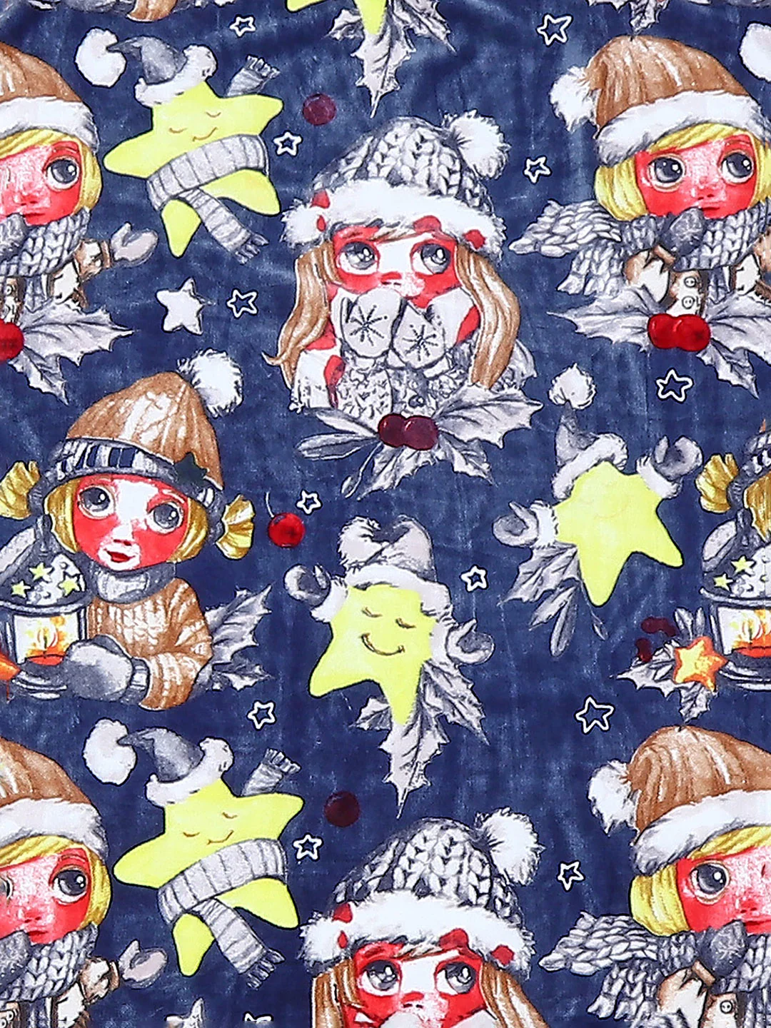 Printed Baby Blanket for Mild Winter -2 Ply - Image 3