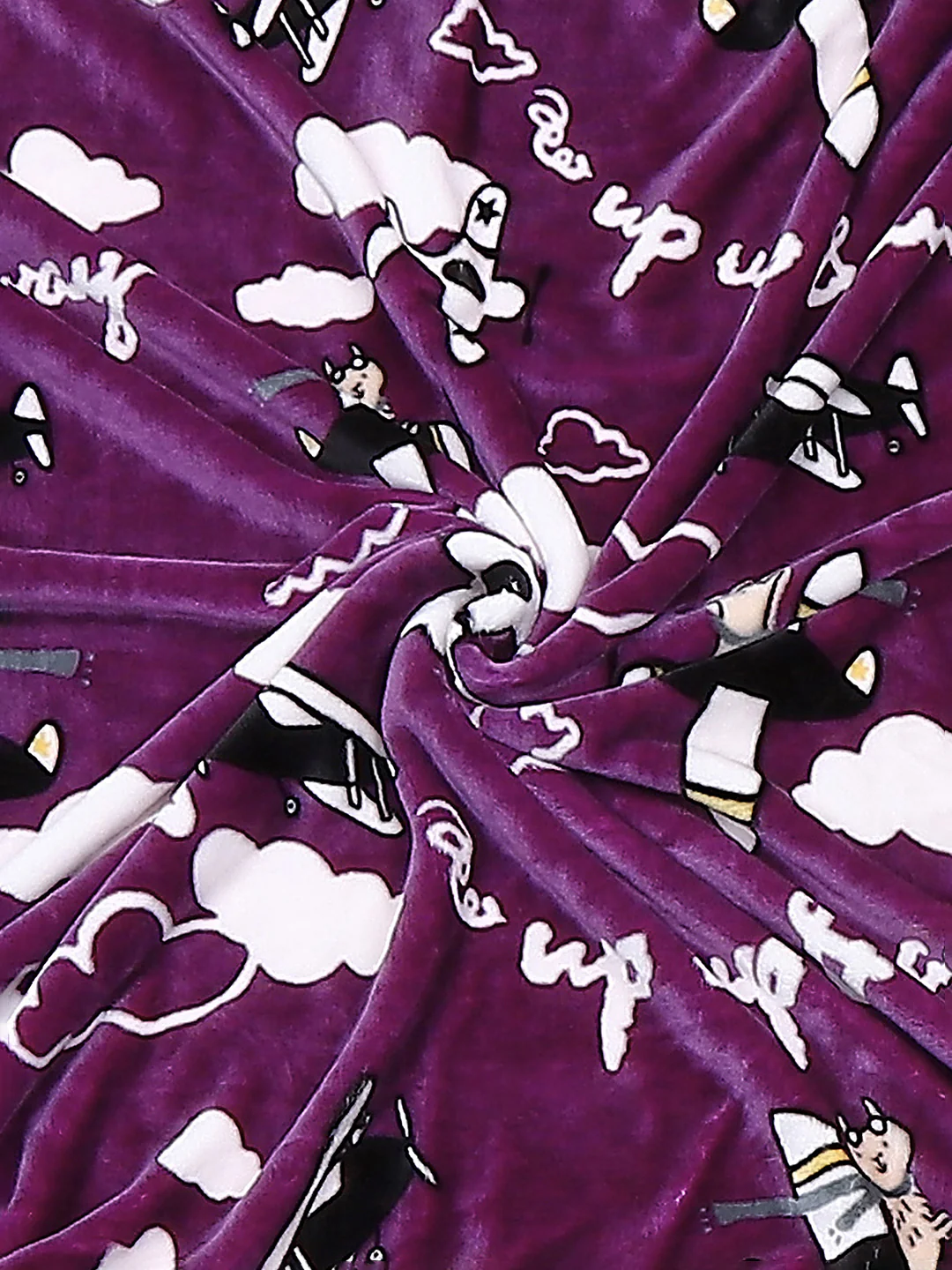 Printed Baby Blanket for Mild Winter -2 Ply - Image 4