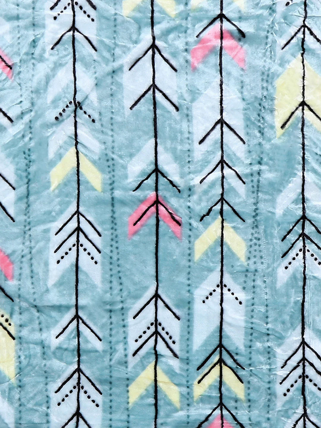 Printed Single Bed Blanket for Mild Winter -2 Ply - Image 10