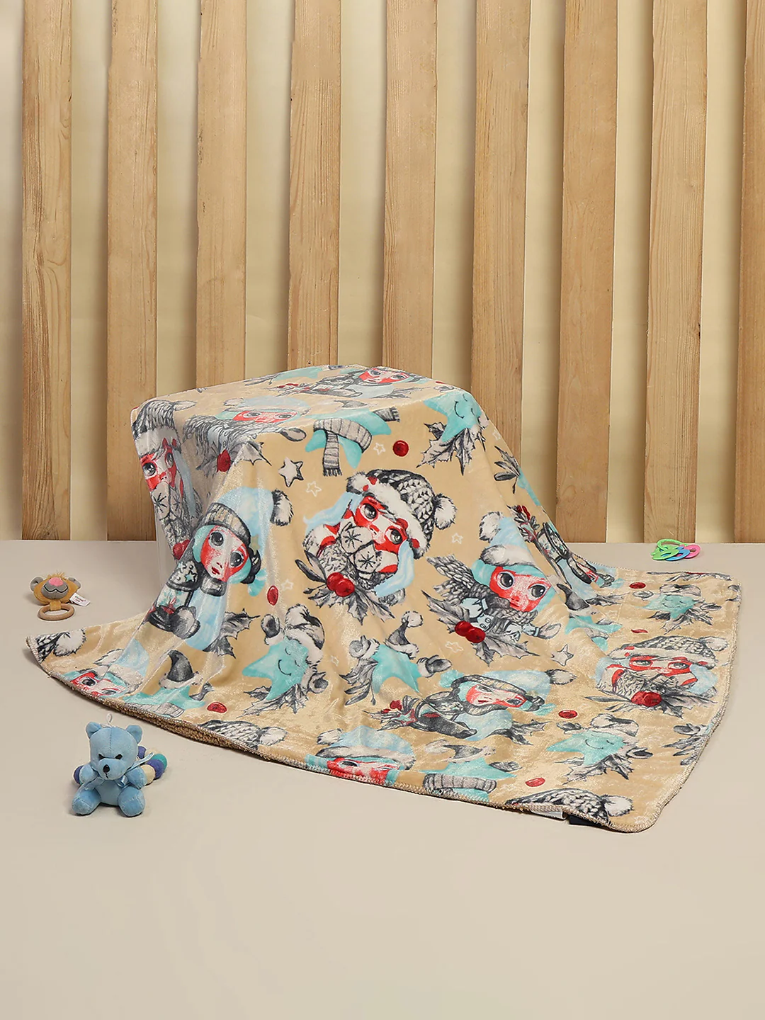 Printed Baby Blanket for Mild Winter -2 Ply - Image 2