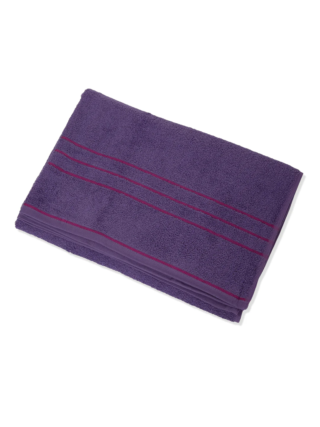 Purple Pure Cotton Solid 340 GSM Car Towel 1 Piece (Soho Collection) - Image 3