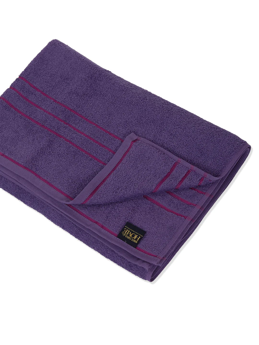 Purple Pure Cotton Solid 340 GSM Car Towel 1 Piece (Soho Collection) - Image 4
